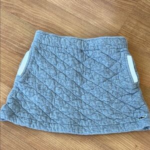Vineyard Vines Gray Quilted Skirt
